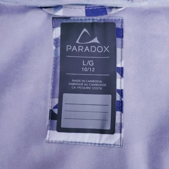 NWOT- Paradox- Water Resistant Periwinkle Lightweight Jacket - Size L - Picture 5 of 13